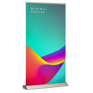 Premium Wide Pull Up Banner 13 oz Matte Vinyl